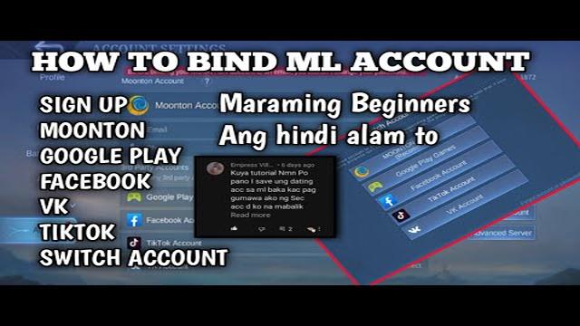 Bind account