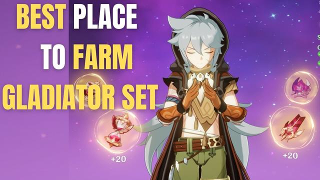 Beginner's Guide: How to Farm Gladiator Set in Genshin Impact