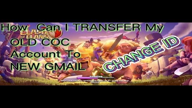 transfer clash of clans account to different apple id