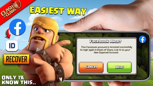 why can't i connect facebook to clash of clans